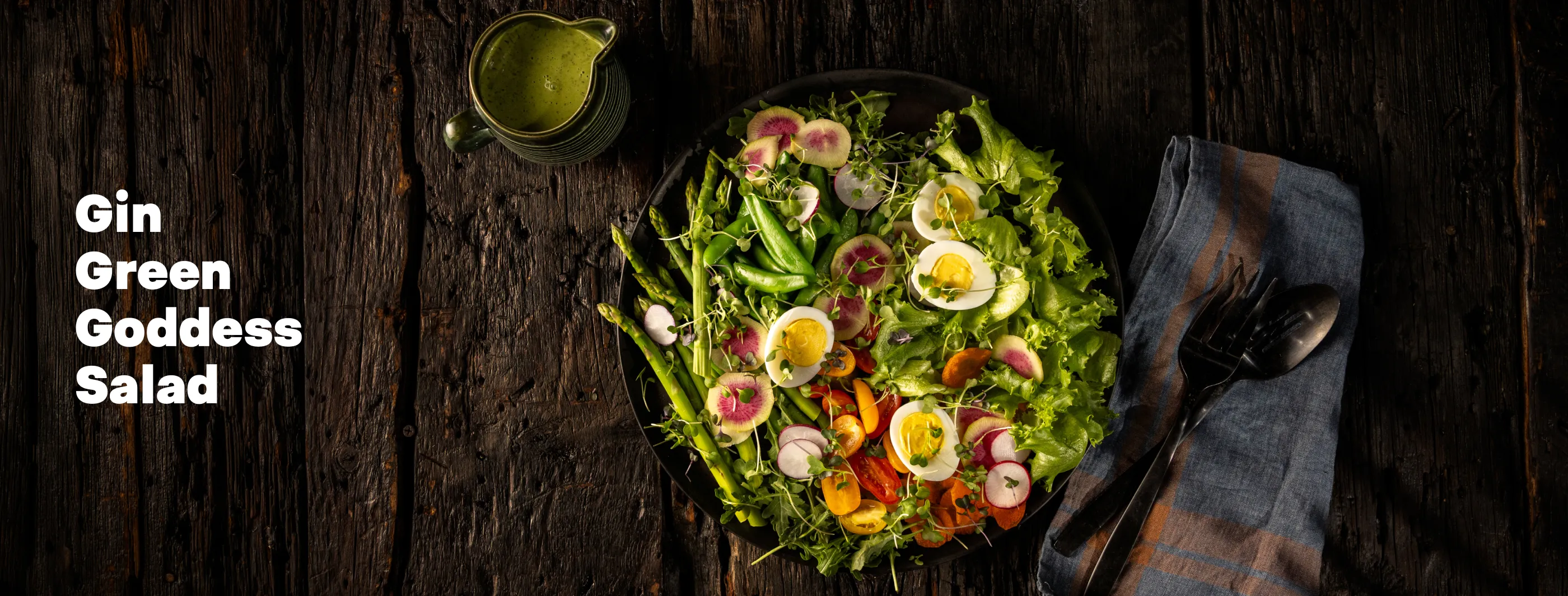 gin green goddess salad