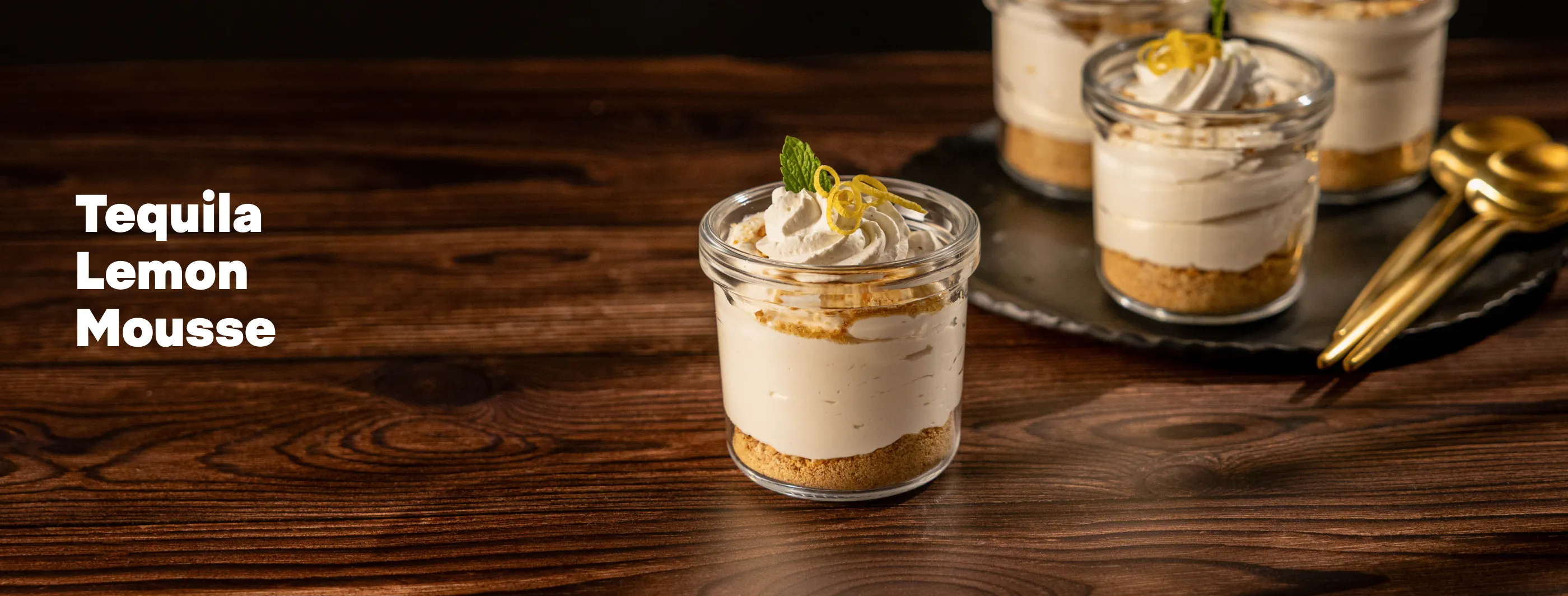 tequila lemon mousse