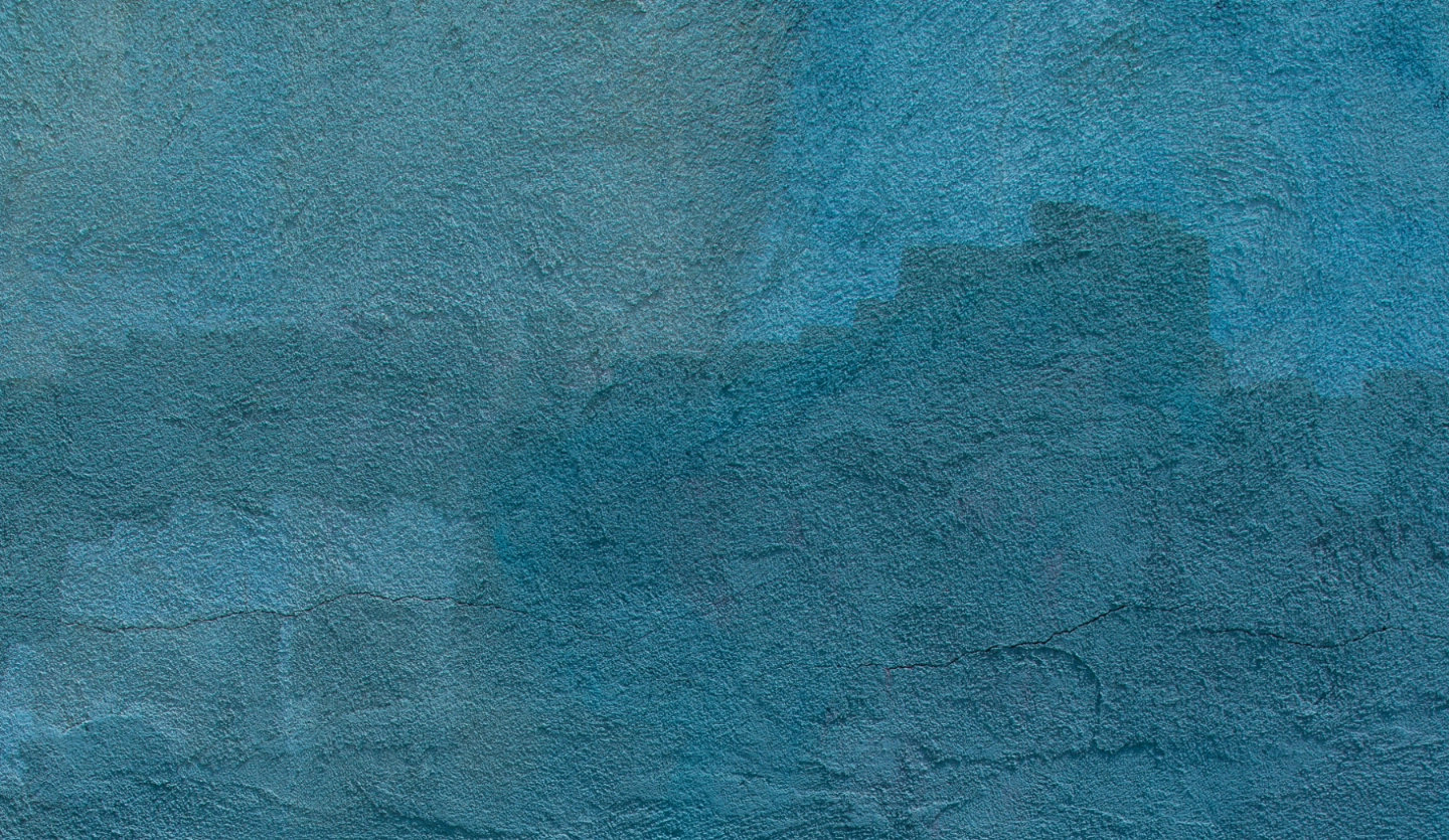 a textured blue wall