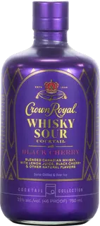 CROWN ROYAL WHISKEY SOUR W BLACK CHERRY