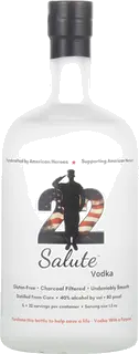 22 SALUTE VODKA SUPPORTING VETS & FIRST