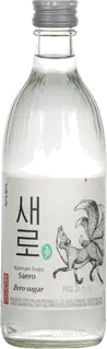 SAERO ZERO SUGAR KOREAN SOJU