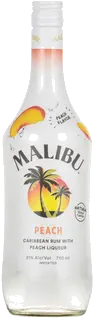 MALIBU PEACH CARIBBEAN RUM & PEACH LIQ