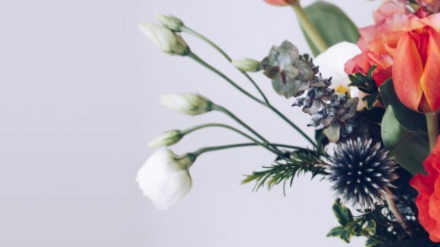 A bouquet of flowers