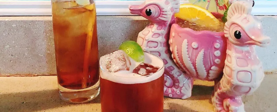 Tiki Drinks at Eventide in Portland, ME