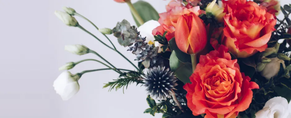 A bouquet of flowers