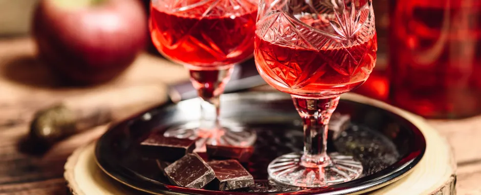 Modern Jack Rose Cocktail