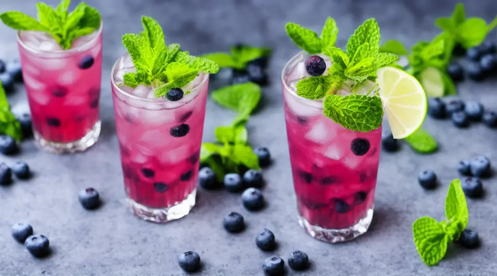 Blueberry Mojito