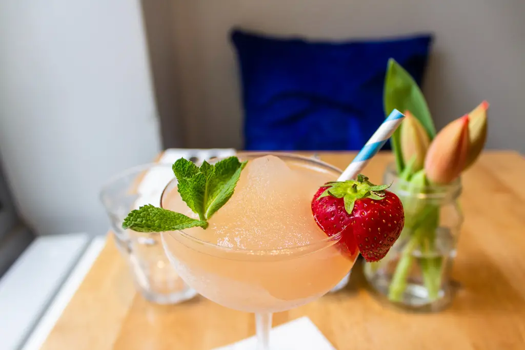 Strawberry Rum Freeze