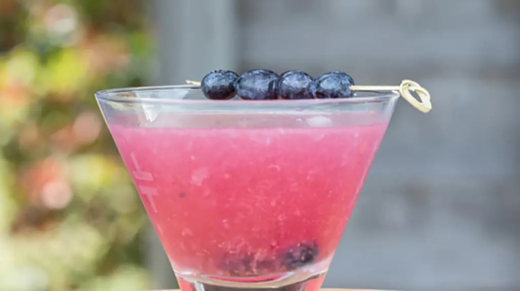 Wild Blueberry Martini