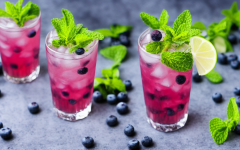 Blueberry Mojito