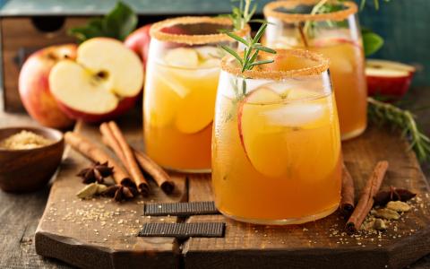 Brown Sugar Bourbon Maple Cider