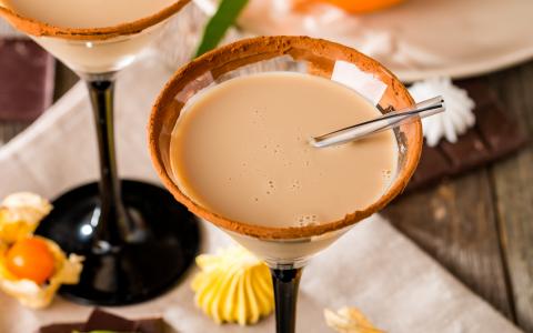 Autumn Cappuccino Martini