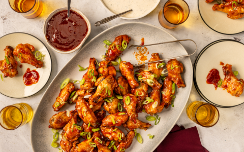 Bourbon BBQ Wings
