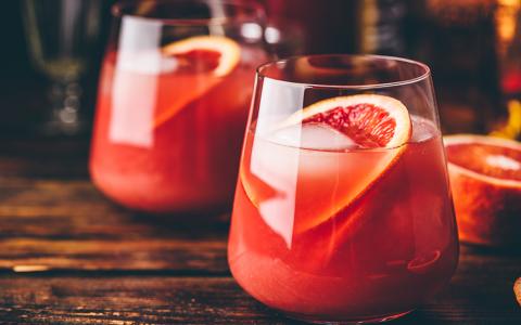 Blood Orange Bourbon 