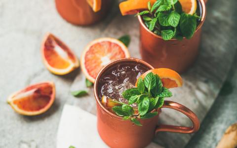 Blood Orange Mule