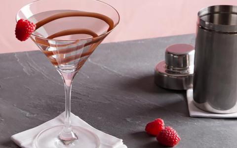 White Chocolate Raspberry Martini