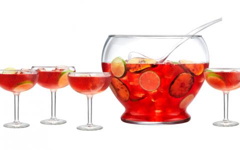 Spirited Cranberry Vodka Punch