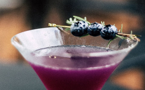 Metcalfe's Blueberry Martini