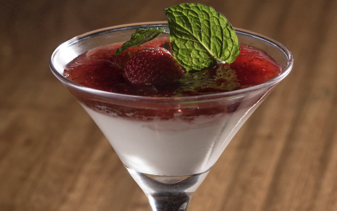 Raspberry and Cream Martini