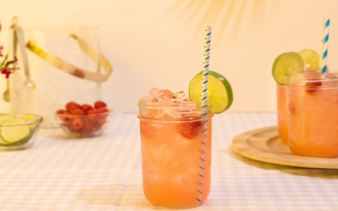 Pink Flamingo Mocktail | Maine Spirits