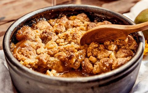 Fiery Apple Crumble