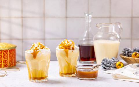 Salted Caramel Eggnog