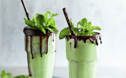 Mint Fudge Shake