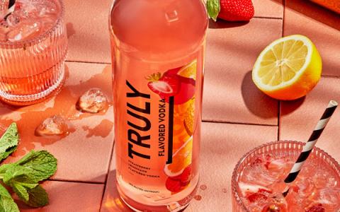 Truly Strawberry Basil Punch