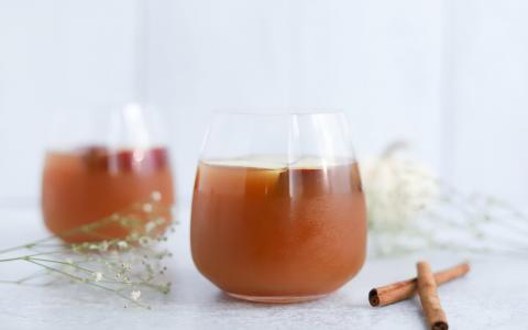 Caramel Apple Mocktail