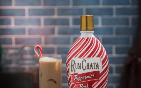 Peppermint Bark Iced Coffee