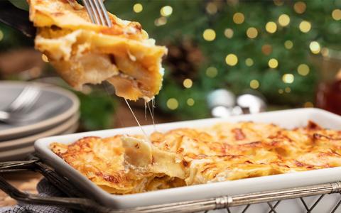 Bourbon Butternut Squash Lasagna