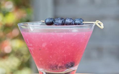 Wild Blueberry Martini