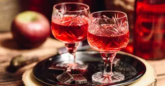 Modern Jack Rose Cocktail