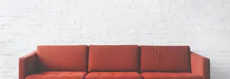 Netflix and Chilled - red couch