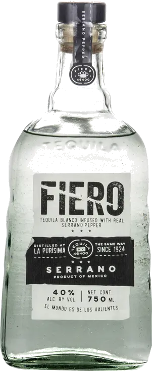 FIERO BLANCO SERRANO TEQUILA