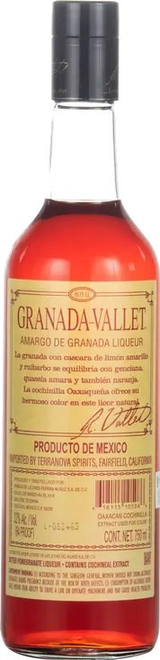 GRANADA-VALLET AMARGO POMEGRANATE LIQ