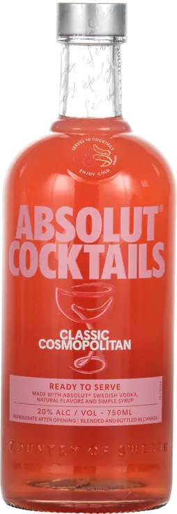ABSOLUT CLASSIC COSMOPOLITAN COCKTAIL