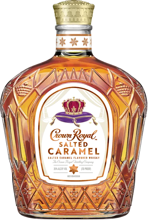 CROWN ROYAL SALTED CARAMEL  WHISKEY