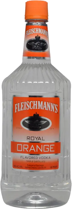 FLEISHMANNS ROYAL ORANGE  VODKA