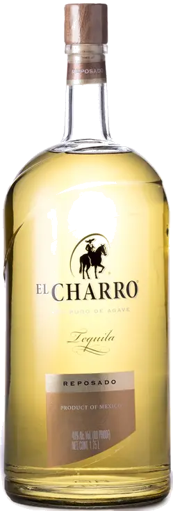 EL CHARRO 100% BLUE AGAVE REPOSADO TEQLA