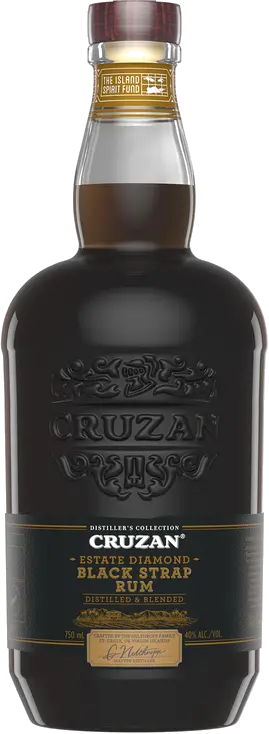 CRUZAN ESTATE DIAMOND BLACK STRAP RUM