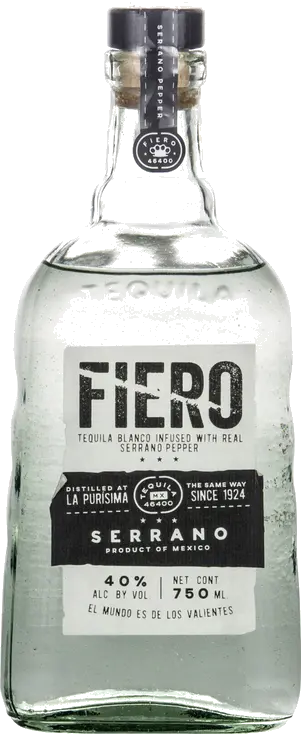FIERO BLANCO SERRANO TEQUILA