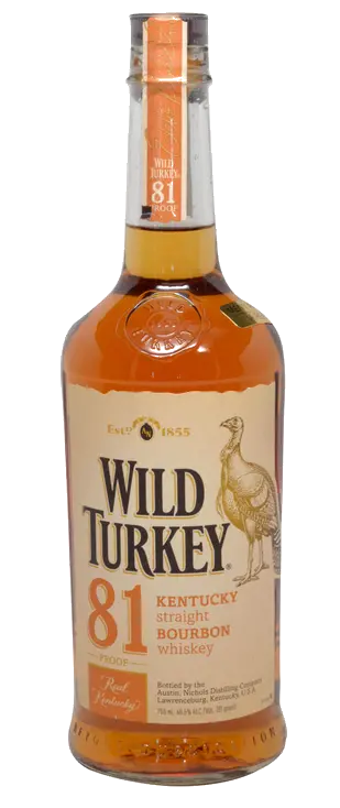 WILD TURKEY 81 STRAIGHT BOURBON