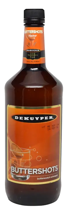 DEKUYPER BUTTERSHOTS BUTTERSCOTCH SCHNPS