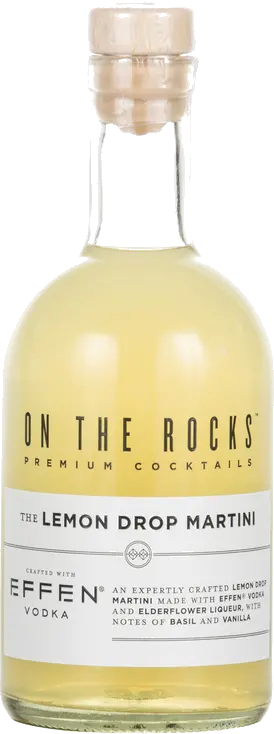 ON THE ROCKS LEMON DROP MARTINI RTD