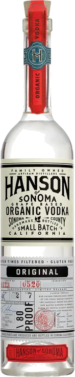 HANSON OF SONOMA ORIGINAL ORGANIC VODKA