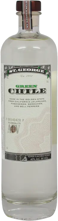 ST GEORGE GREEN CHILE  VODKA