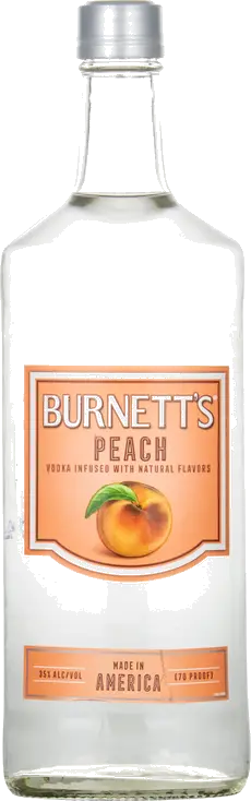 BURNETTS PEACH VODKA