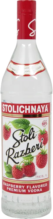 STOLICHNAYA RAZBERI RASPBERRY VODKA